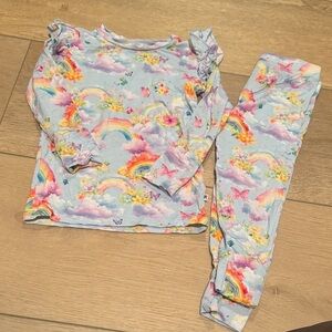 Colorful Rainbow Kids Matching Set